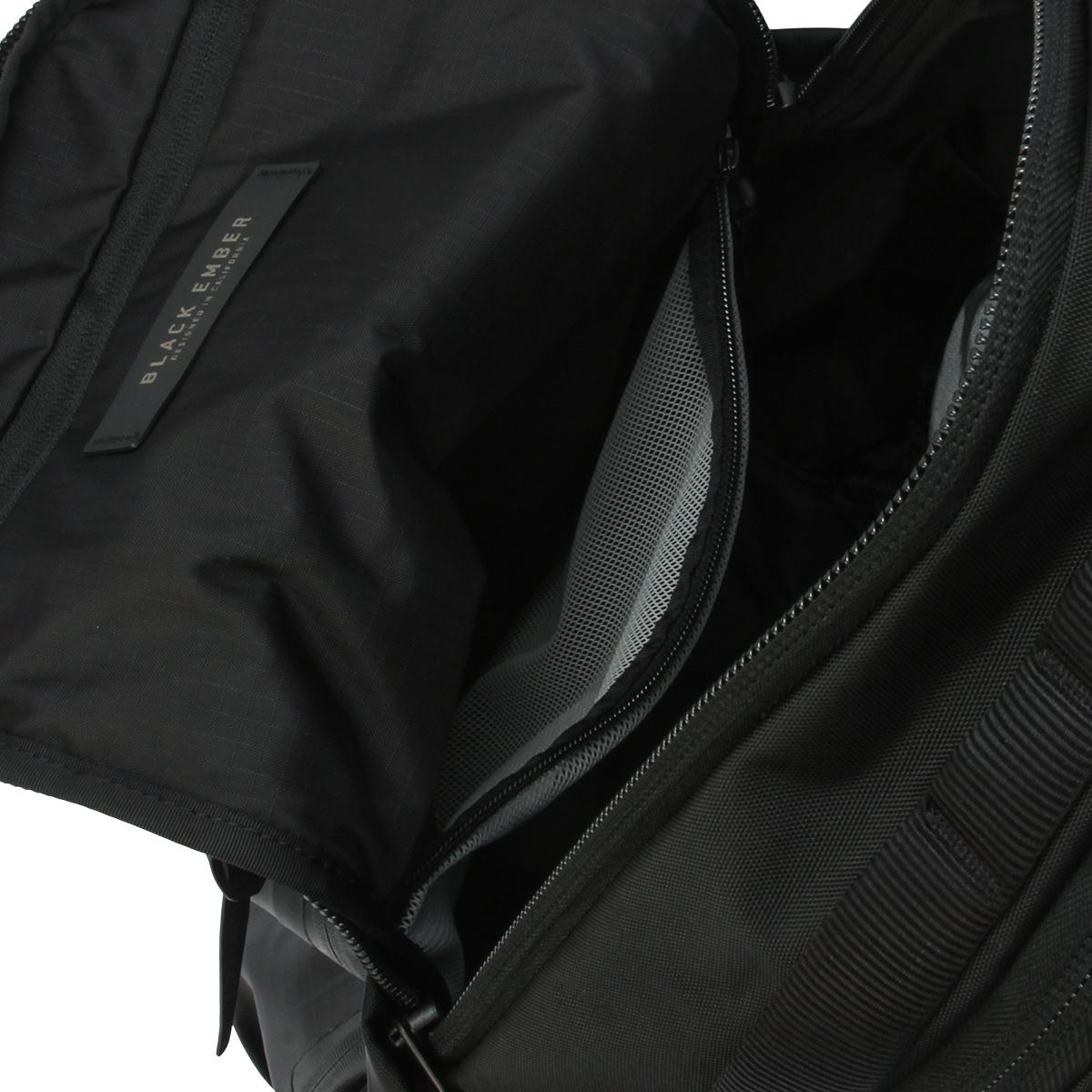 ブラックエンバー リュック バックパック A4 22L BLACK EMBER 7224001