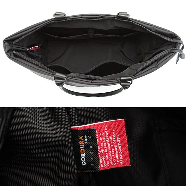 マンハッタンポーテージ ブラックレーベル ツイルナイロン トートバッグ Manhattan Portage BLACK LABEL mp1338twlbl