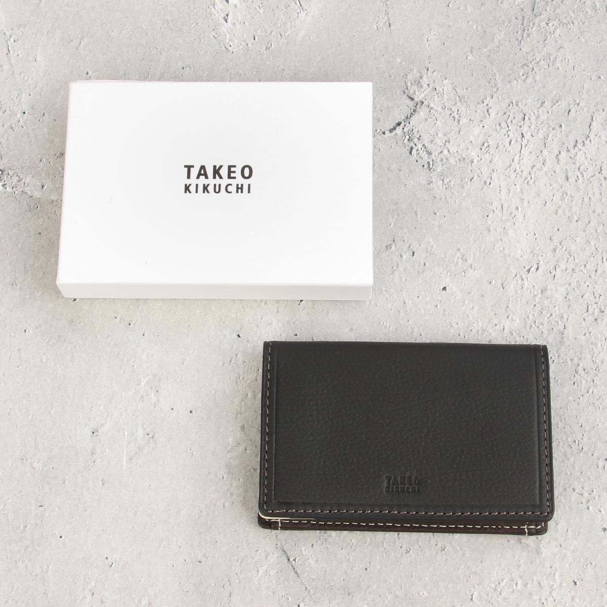 タケオキクチ クォーター カードケース 名刺入れ TAKEO KIKUCHI tk-742632