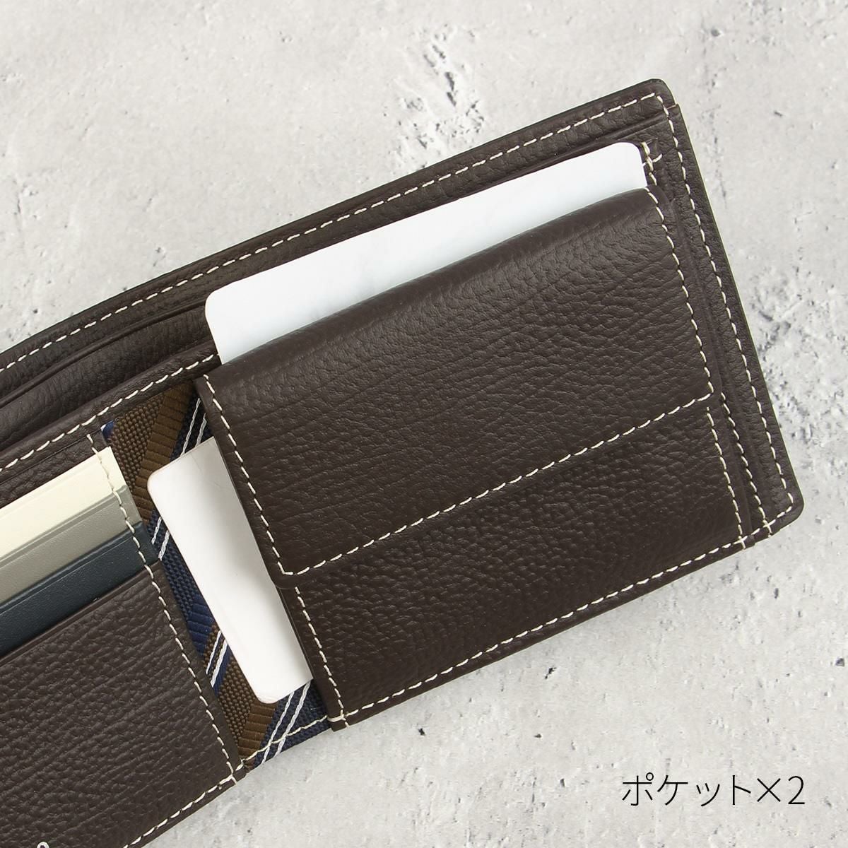 タケオキクチ クォーター 二つ折り財布 TAKEO KIKUCHI tk-742634