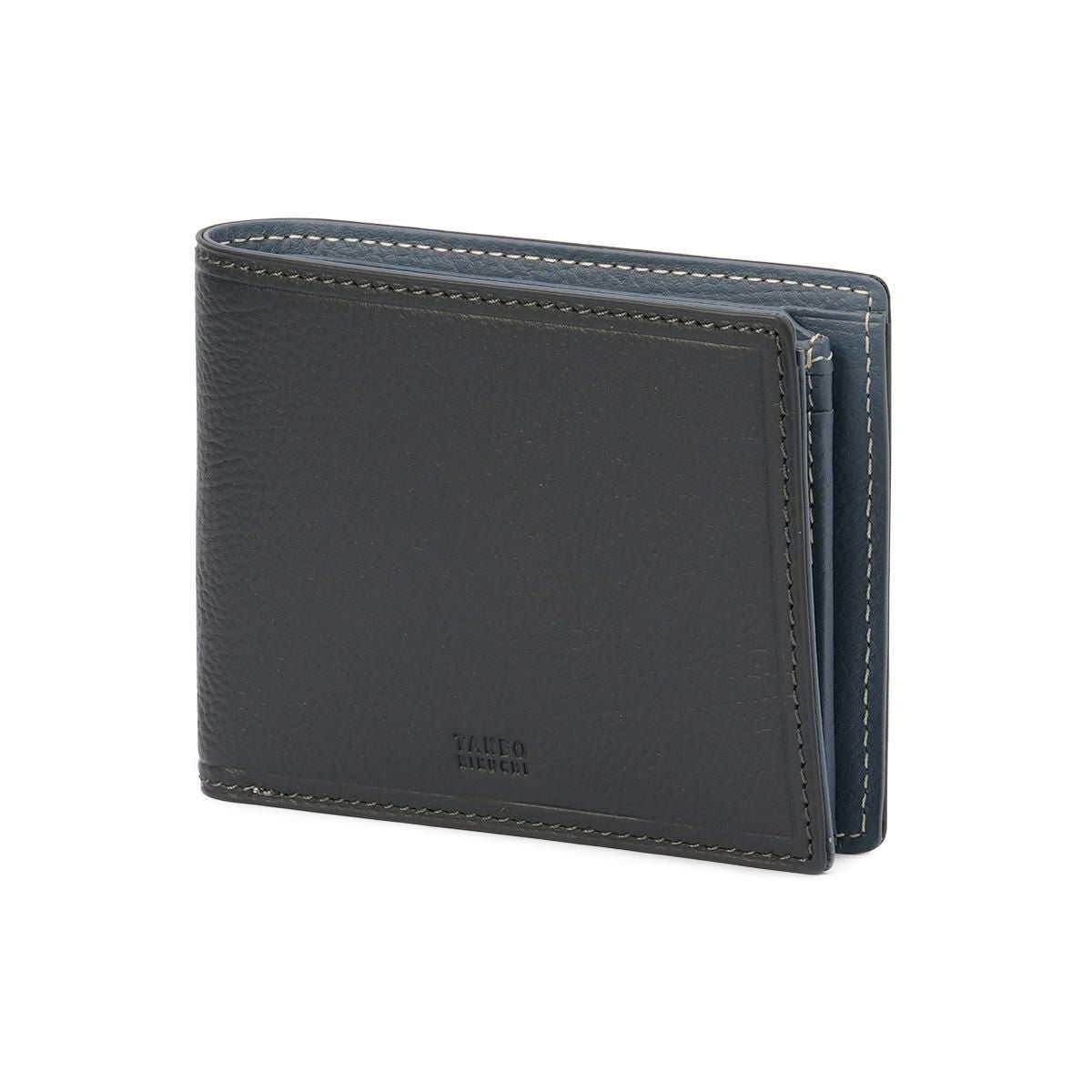タケオキクチ クォーター 二つ折り財布 TAKEO KIKUCHI tk-742634