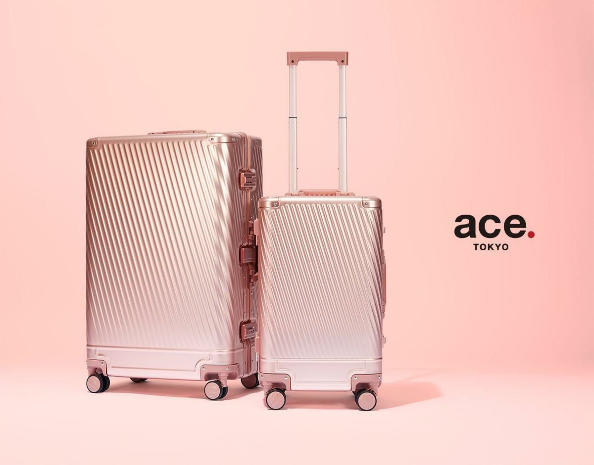 トーキョーレーベル アルゴナム2-F×ジュエルナローズ スーツケース ace. TOKYO LABEL tokyo-05411