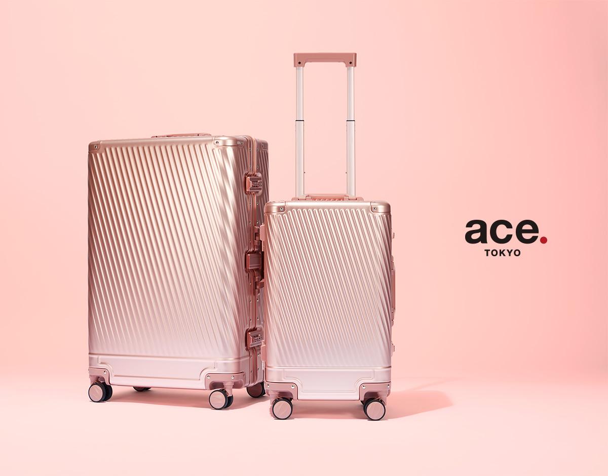 トーキョーレーベル アルゴナム2-F×ジュエルナローズ スーツケース ace. TOKYO LABEL tokyo-05411