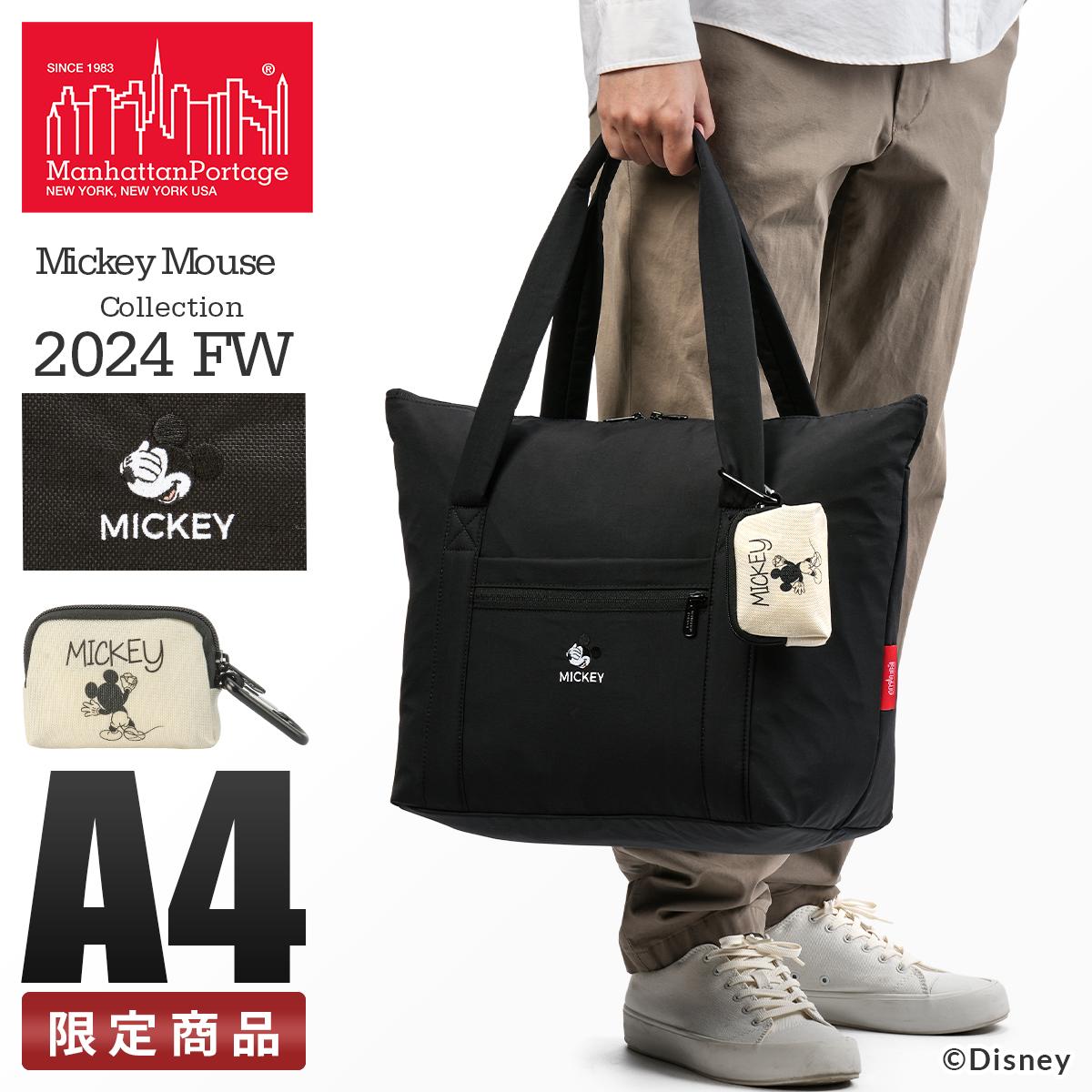 マンハッタンポーテージ ミッキー ディズニー コラボ トートバッグ