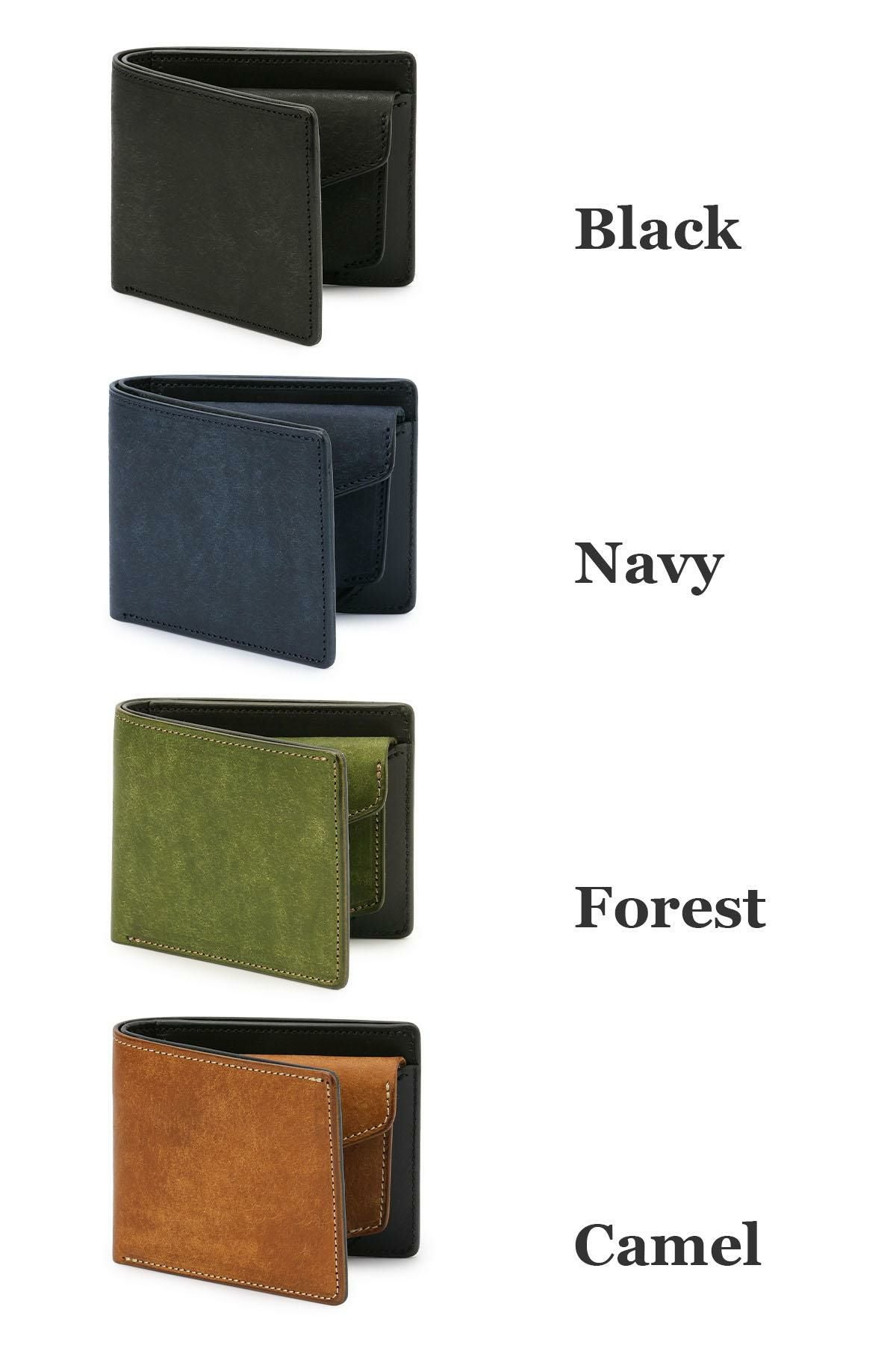 クランプ イタリアンヌバックレザー 二つ折り財布 Cramp cr-601