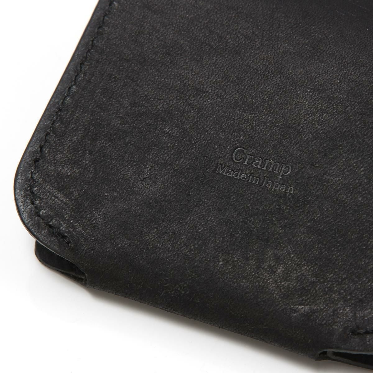 クランプ イタリアンヌバックレザー 二つ折り財布 Cramp cr-601