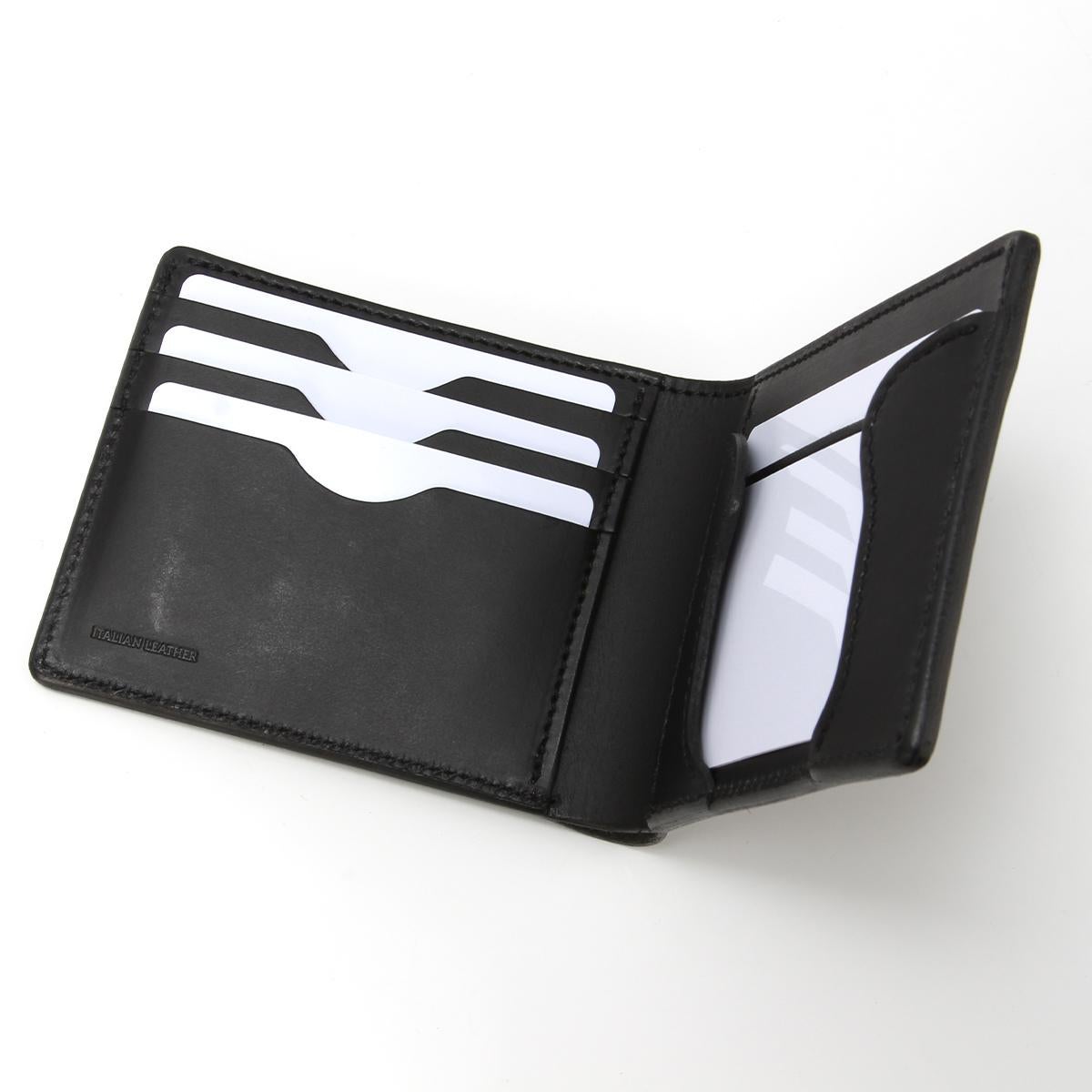 クランプ イタリアンヌバックレザー 二つ折り財布 Cramp cr-601