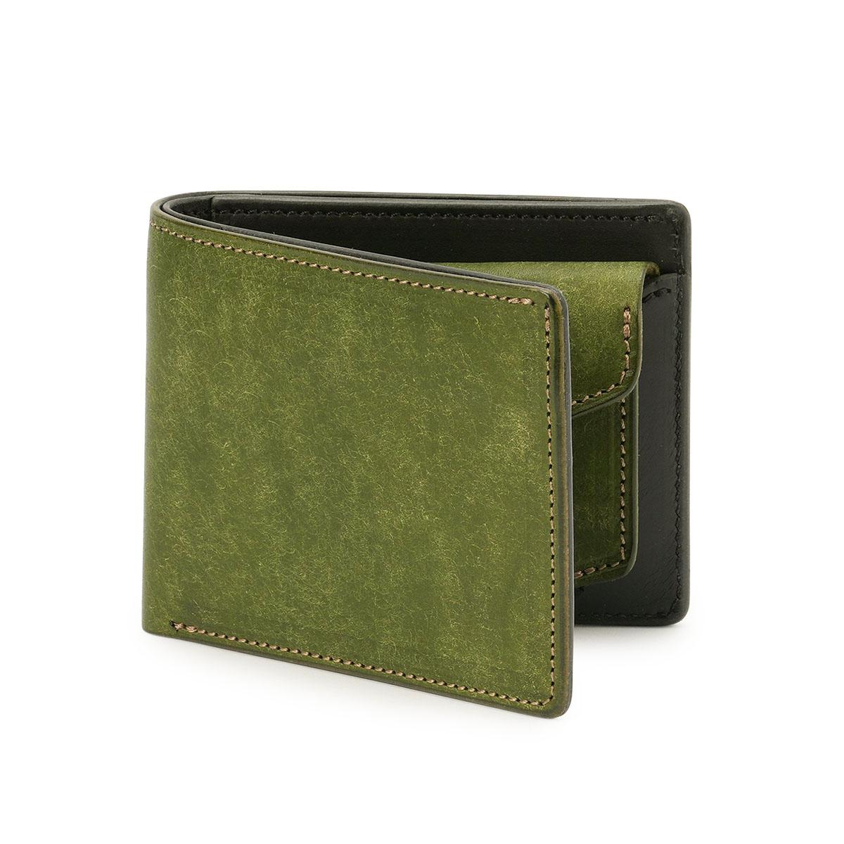 クランプ イタリアンヌバックレザー 二つ折り財布 Cramp cr-601