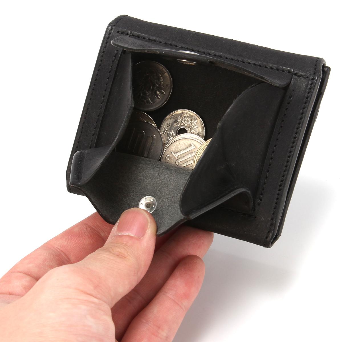 クランプ イタリアンヌバックレザー 二つ折り財布 Cramp cr-602