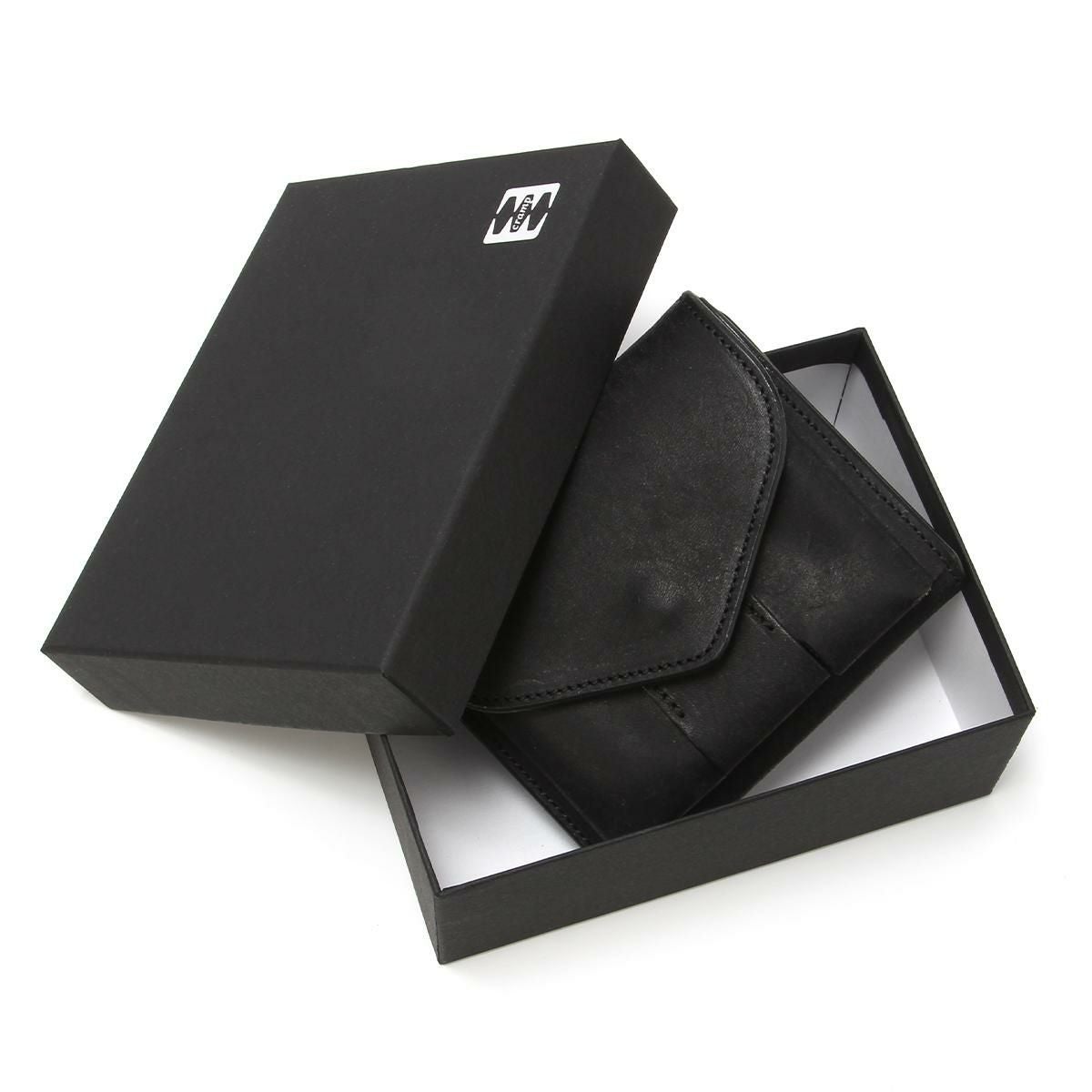 クランプ イタリアンヌバックレザー 二つ折り財布 Cramp cr-602