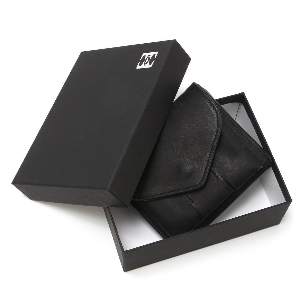 クランプ イタリアンヌバックレザー 二つ折り財布 Cramp cr-602