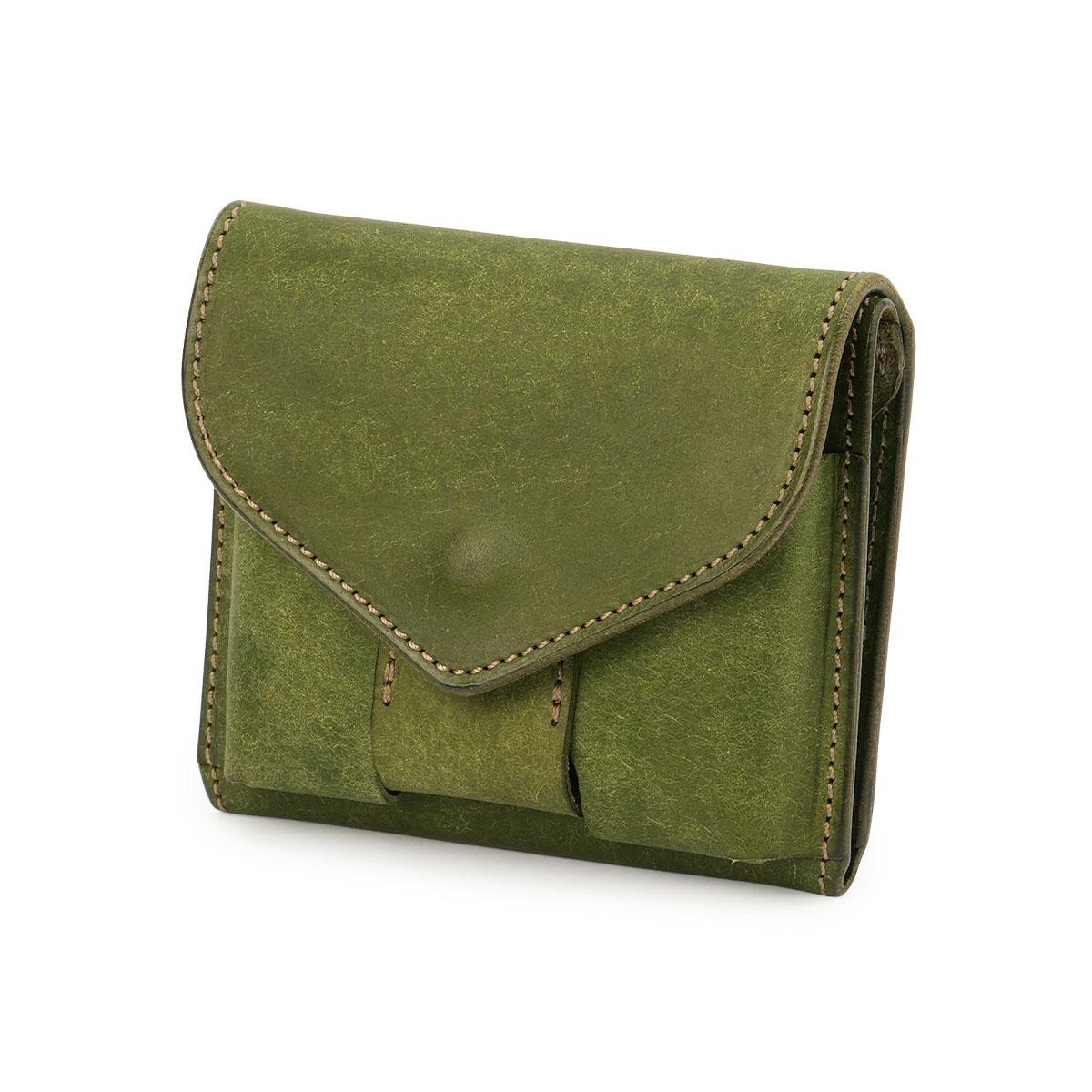 クランプ イタリアンヌバックレザー 二つ折り財布 Cramp cr-602