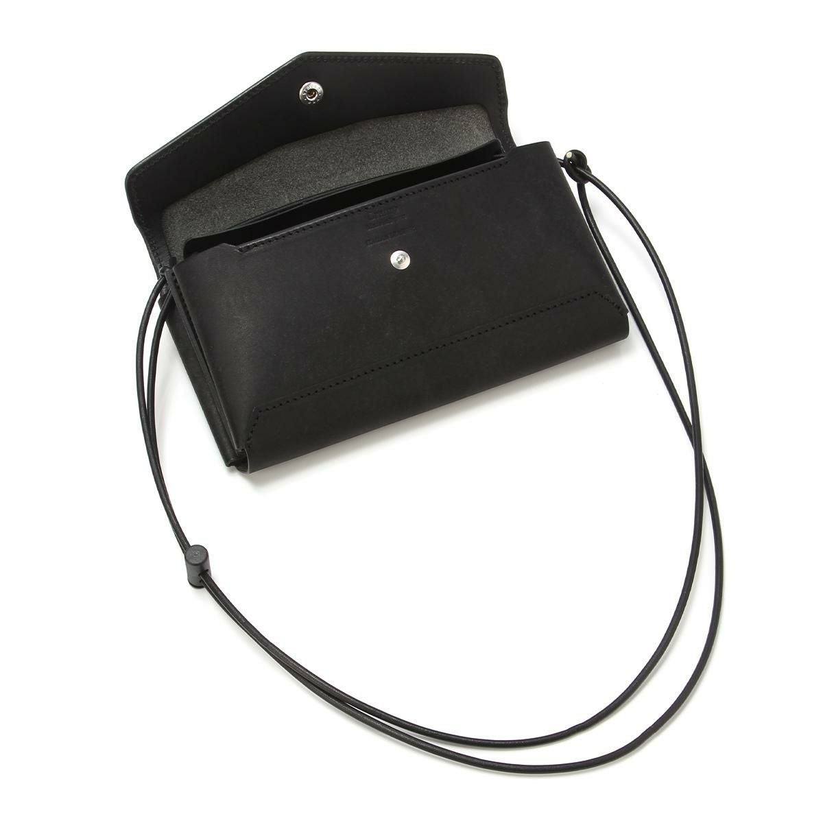 クランプ イタリアンヌバックレザー ショルダーウォレット Cramp cr-603