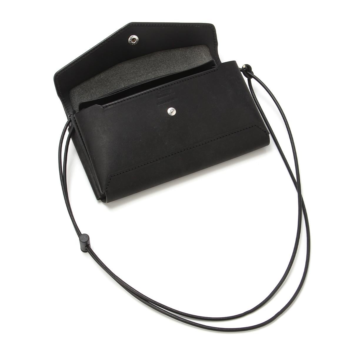 クランプ イタリアンヌバックレザー ショルダーウォレット Cramp cr-603