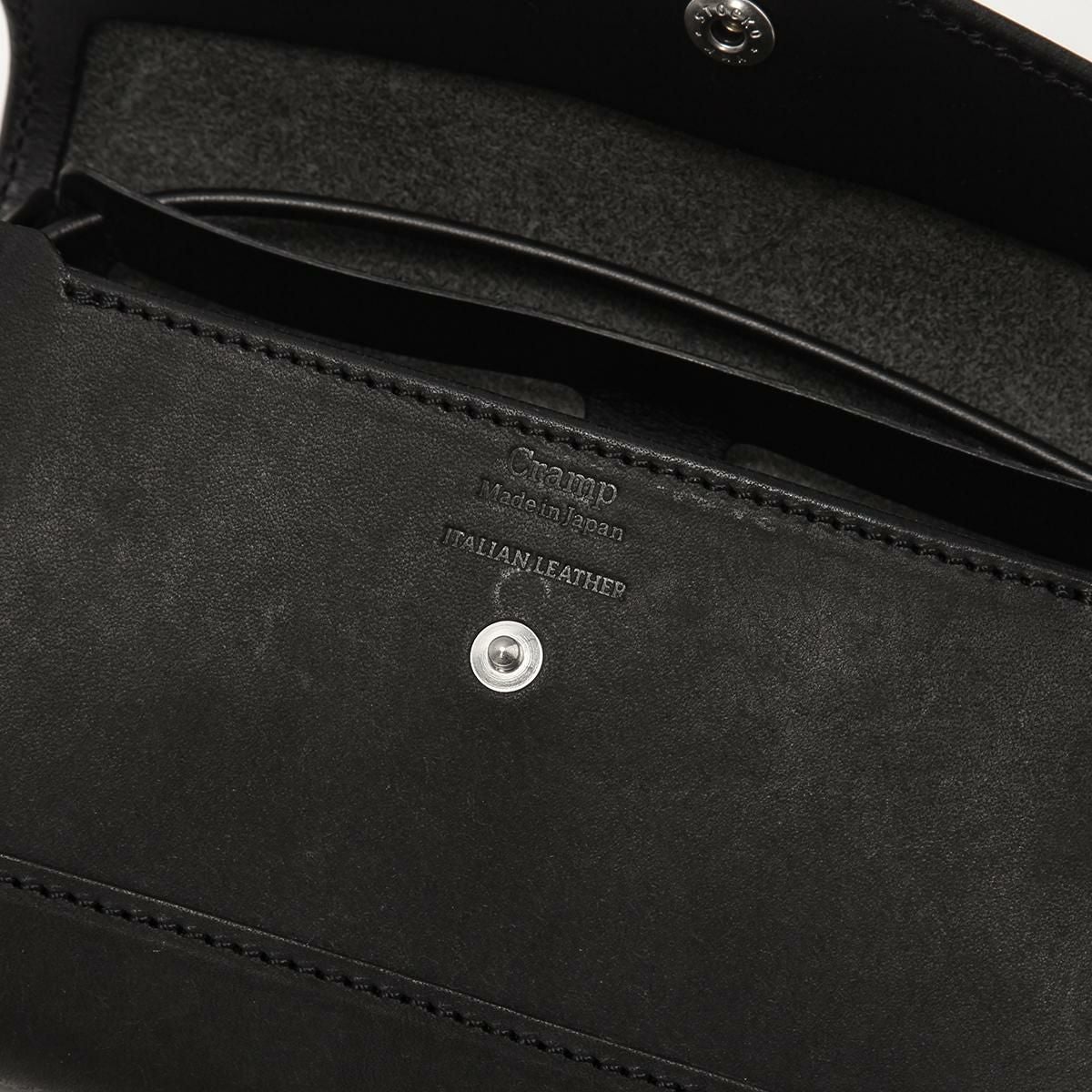 クランプ イタリアンヌバックレザー ショルダーウォレット Cramp cr-603