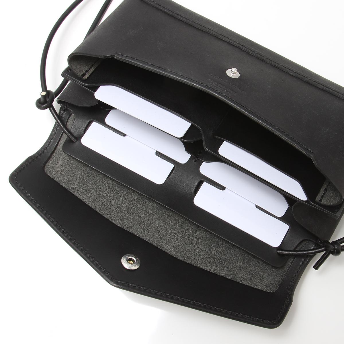 クランプ イタリアンヌバックレザー ショルダーウォレット Cramp cr-603