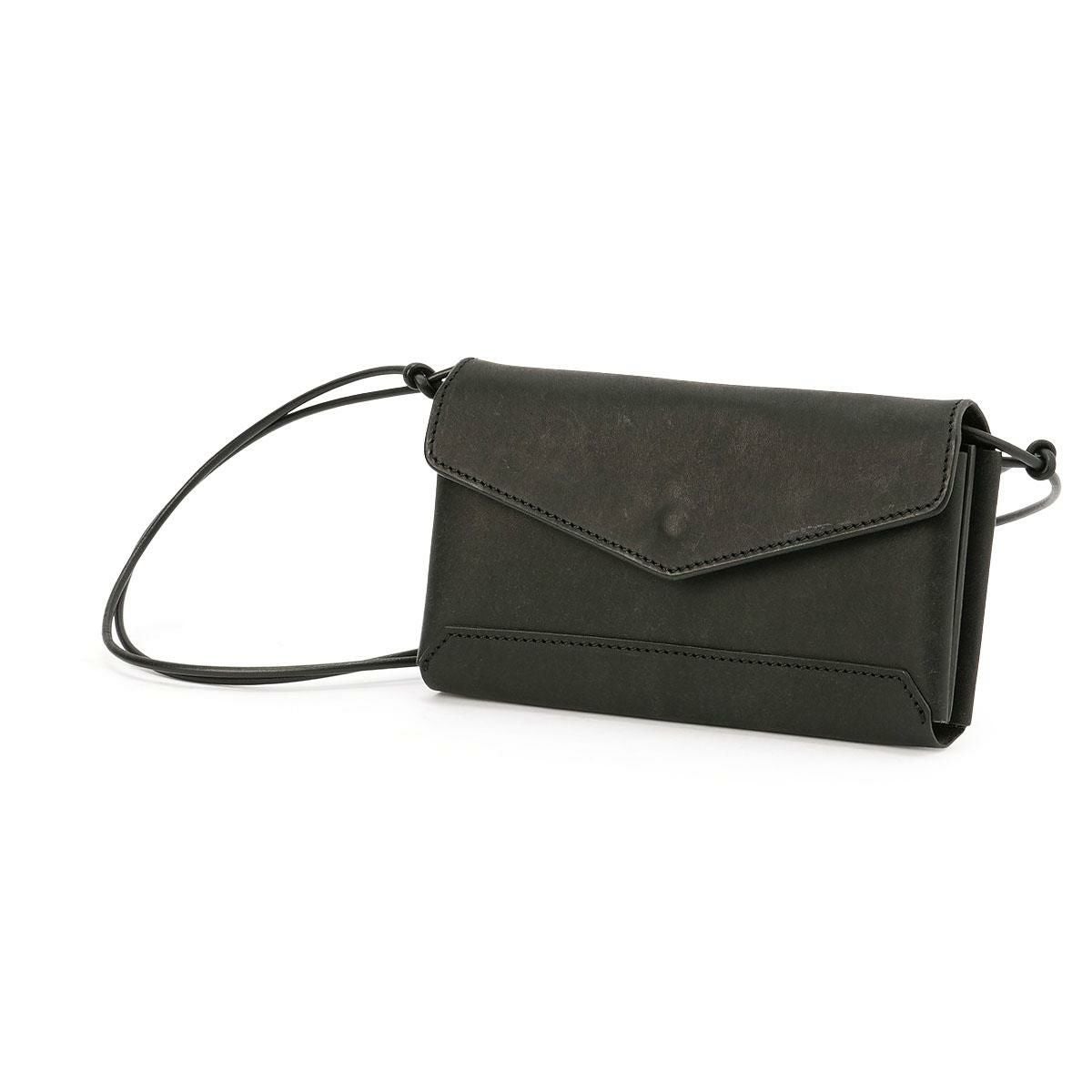 クランプ イタリアンヌバックレザー ショルダーウォレット Cramp cr-603