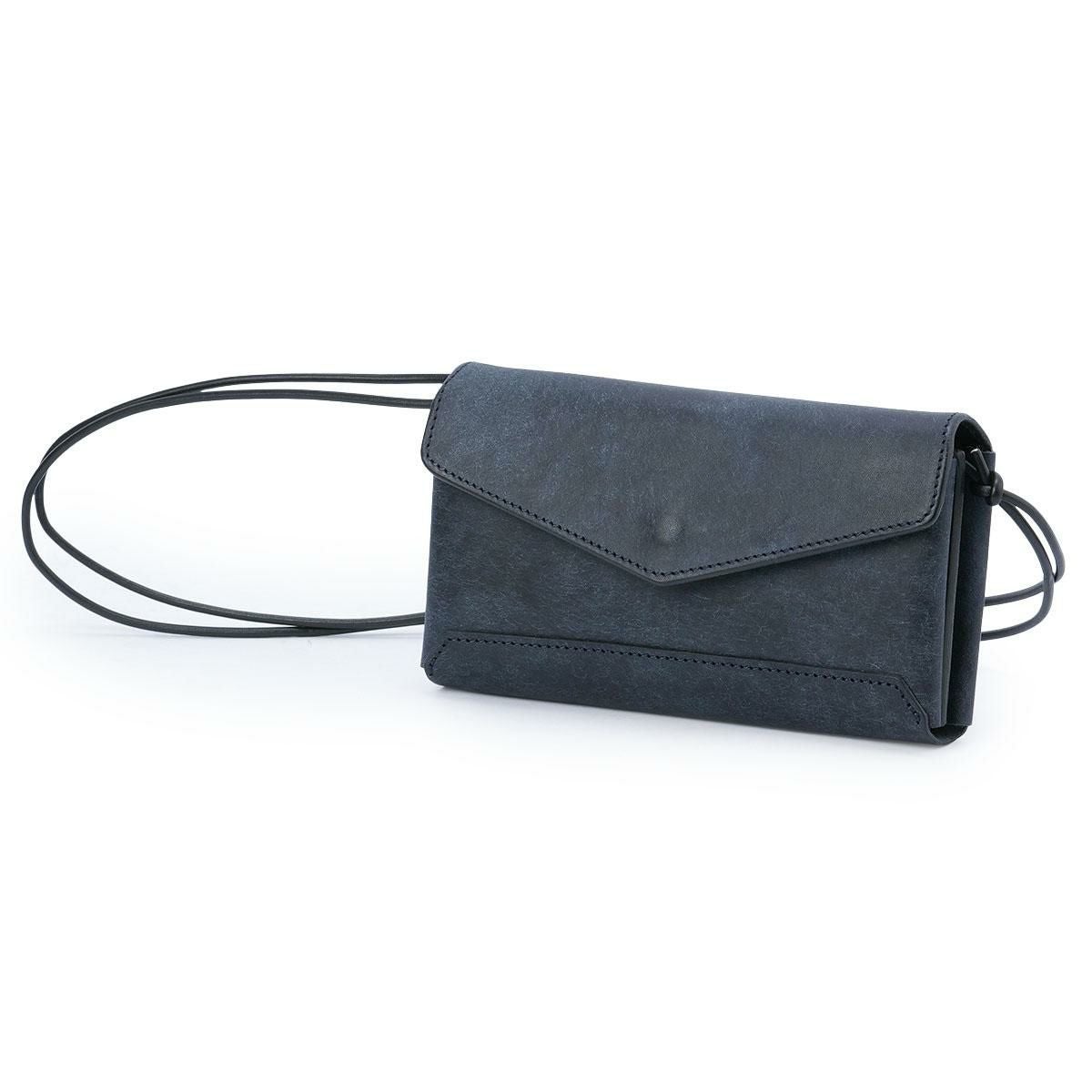 クランプ イタリアンヌバックレザー ショルダーウォレット Cramp cr-603