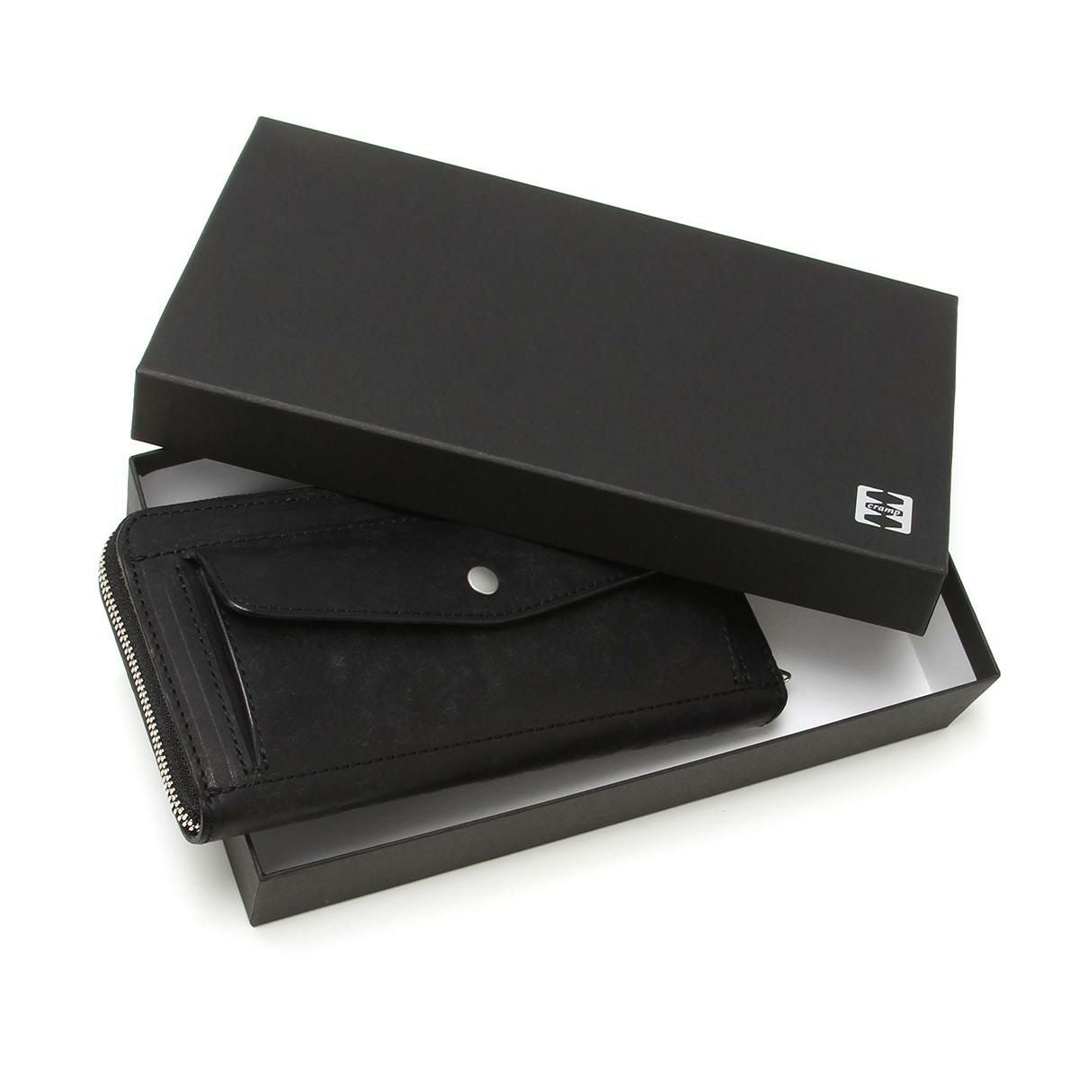 クランプ イタリアンヌバックレザー 長財布 Cramp cr-604