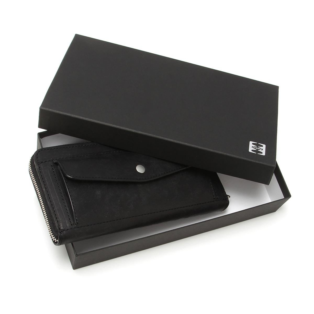 クランプ イタリアンヌバックレザー 長財布 Cramp cr-604