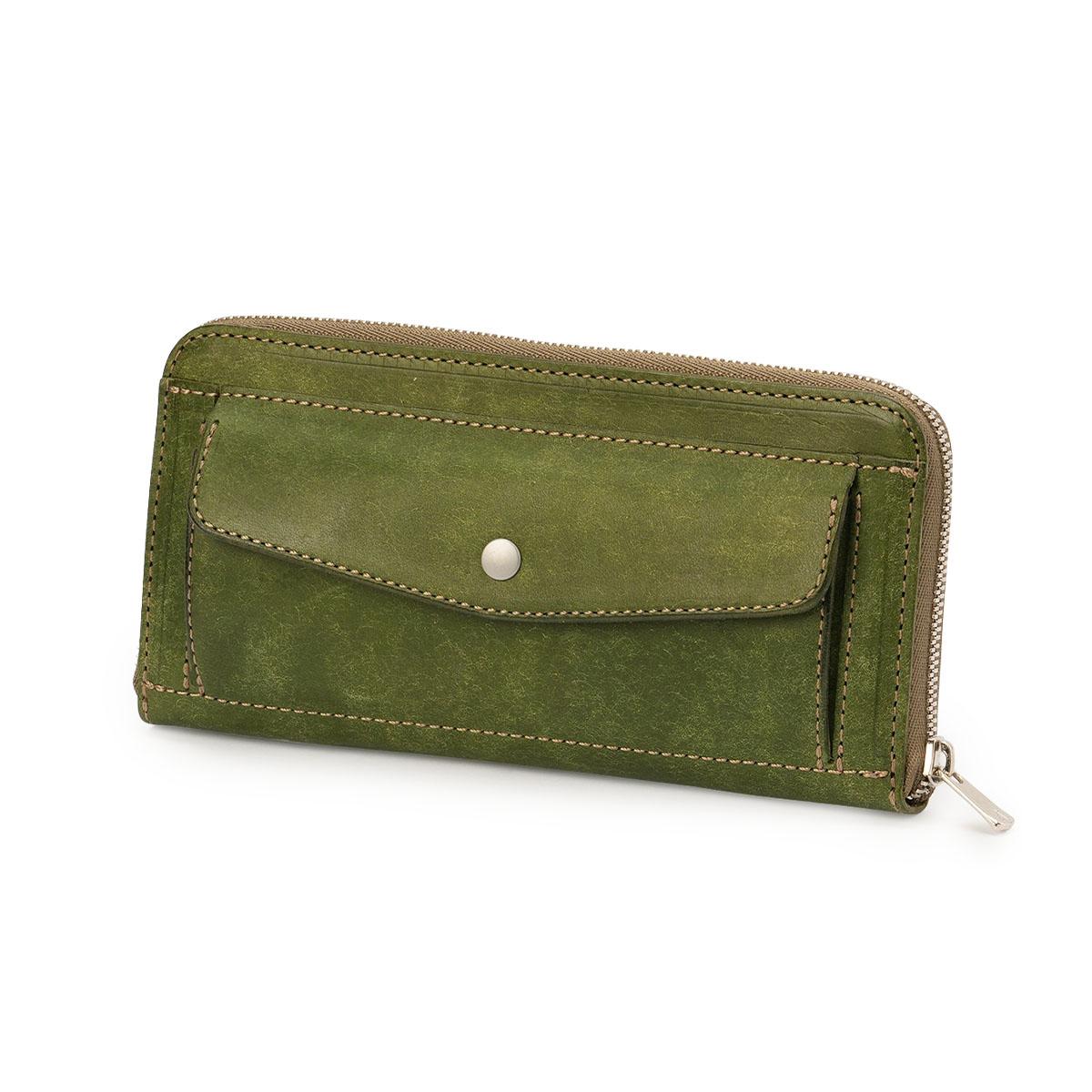 クランプ イタリアンヌバックレザー 長財布 Cramp cr-604