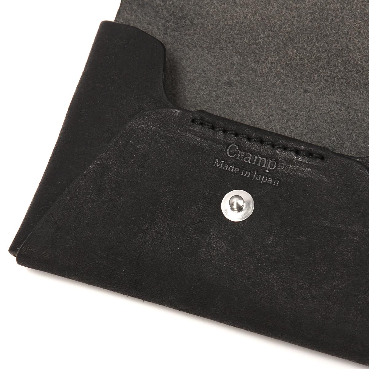 クランプ イタリアンヌバックレザー カードケース 名刺入れ Cramp cr-607