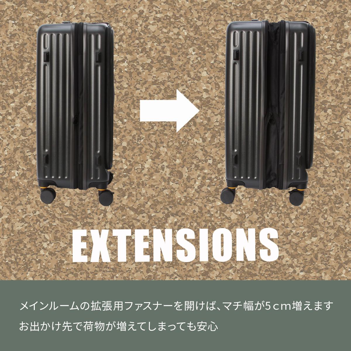 5LAKES＆MT C GEAR スーツケース  5mt-310-4002