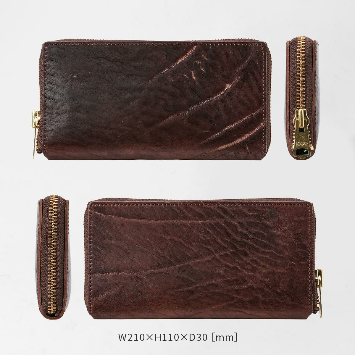 KIGO Wallet 長財布  kgwt1601-bul