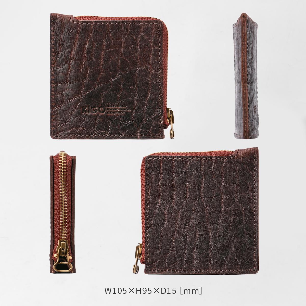 KIGO Wallet 二つ折り財布  kgwt1830-bul