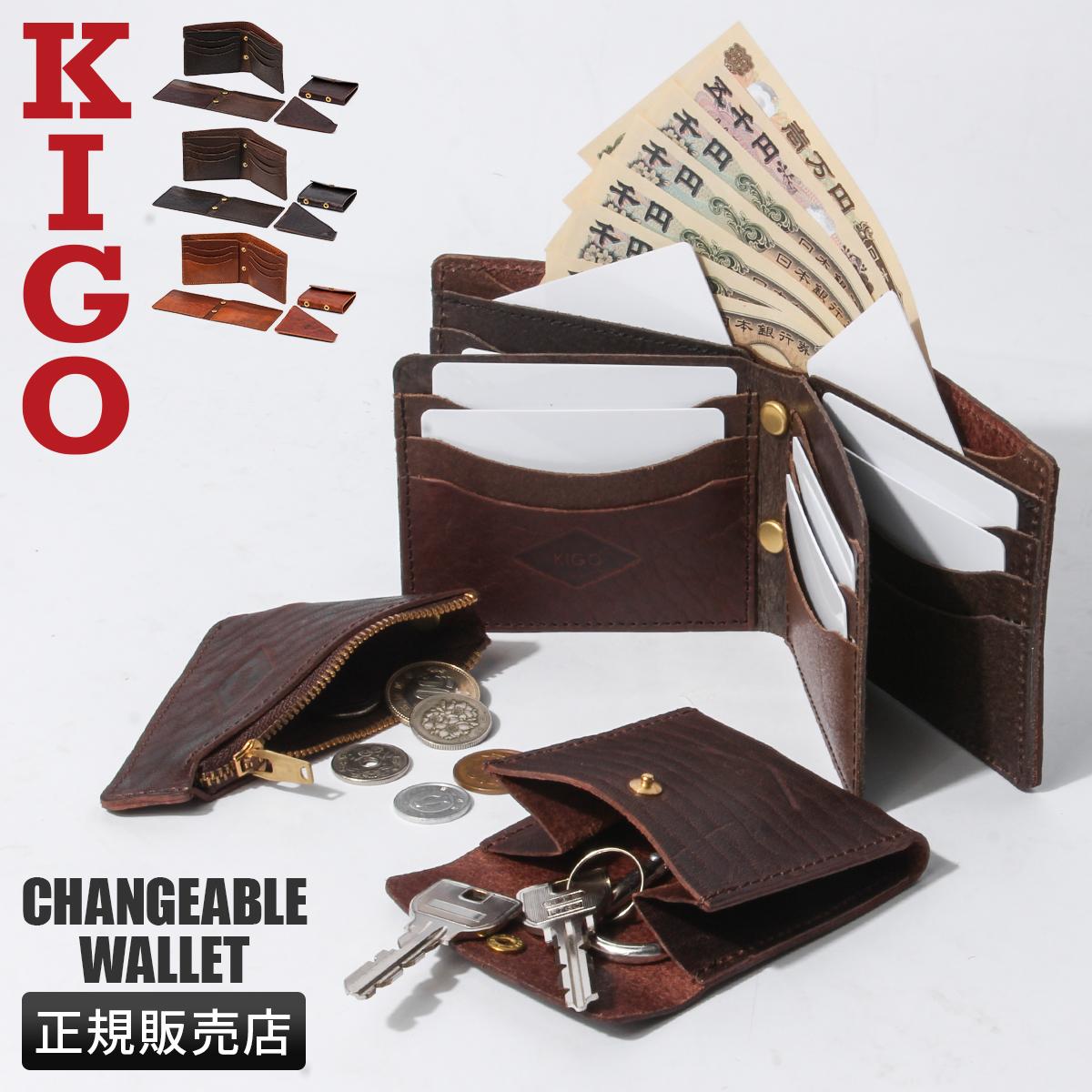 KIGO Wallet 二つ折り財布  kgwt2110-bul