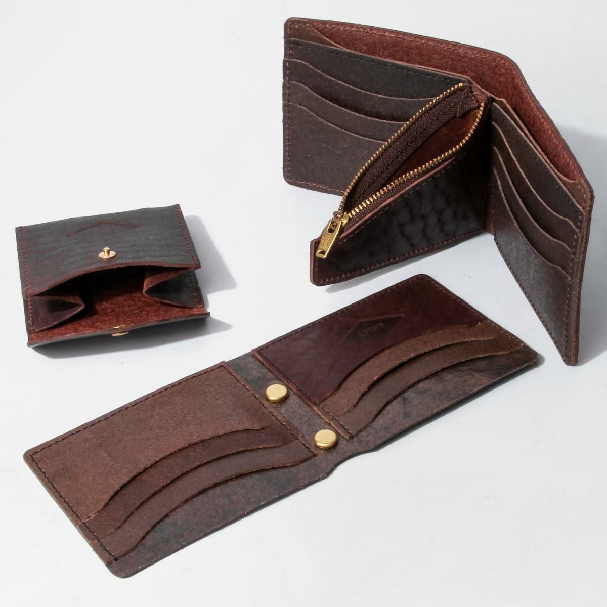 KIGO Wallet 二つ折り財布  kgwt2110-bul