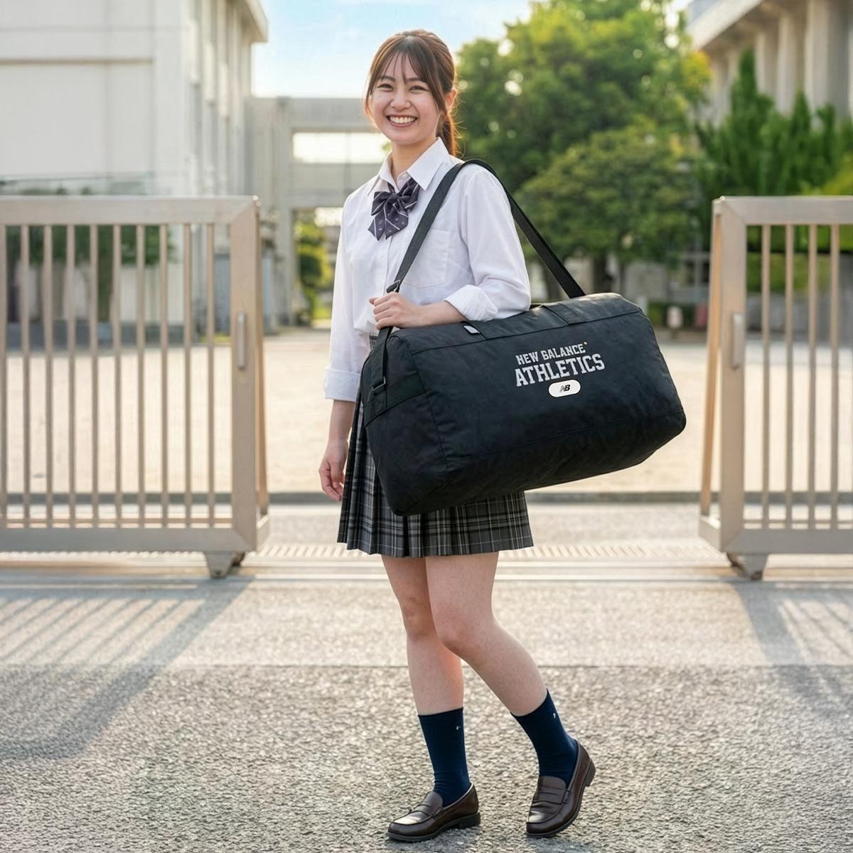 ニューバランス ボストンバッグ 55L 修学旅行 林間学校 宿泊学習