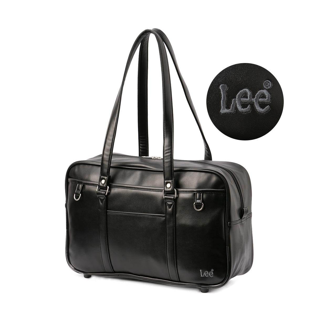 Lee リー スクールバッグ スクバ 茶色 ブラウン A4 320-4882｜ONLINE