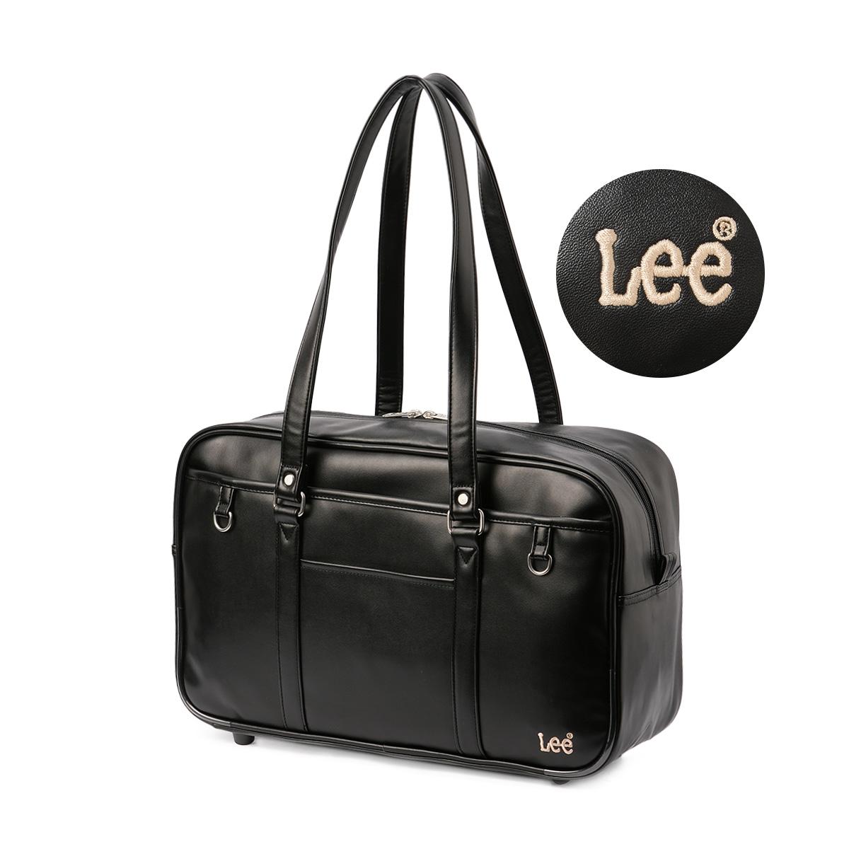 Lee リー スクールバッグ スクバ 茶色 ブラウン A4 320-4882｜ONLINE