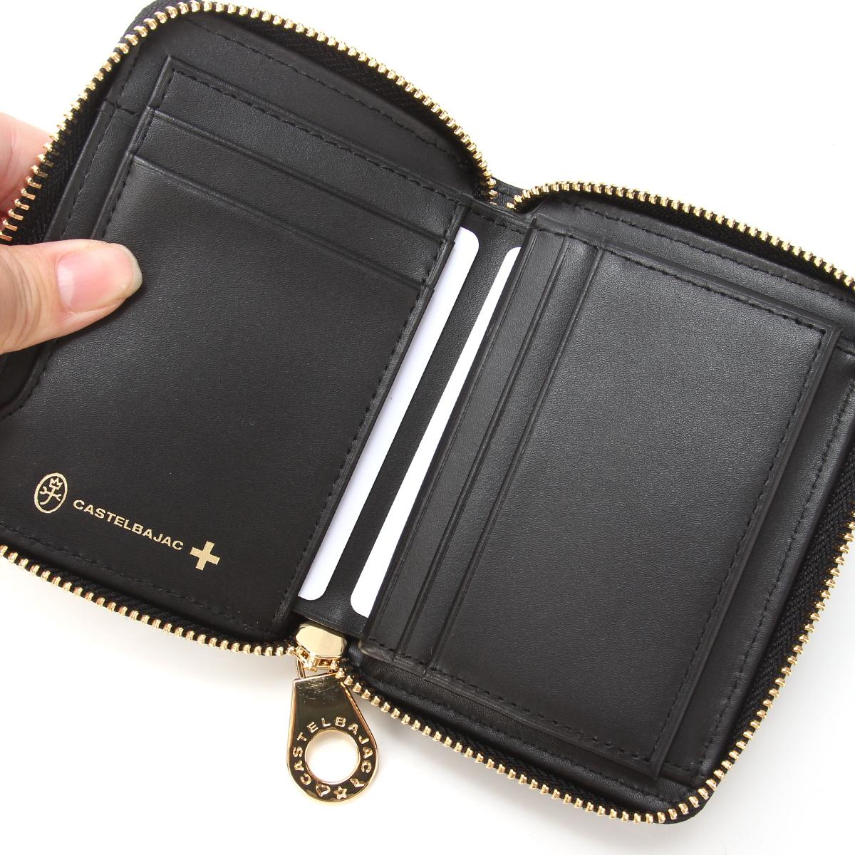 カステルバジャック クレア 二つ折り財布 ミドルウォレット