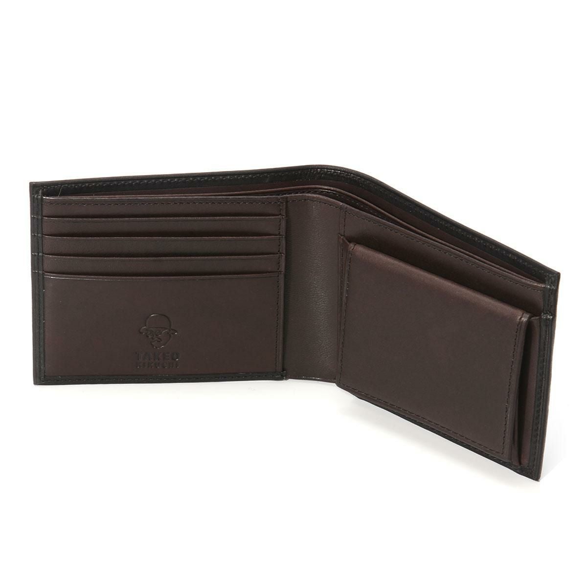 タケオキクチ ヘリテージ 二つ折り財布 TAKEO KIKUCHI tk-740605