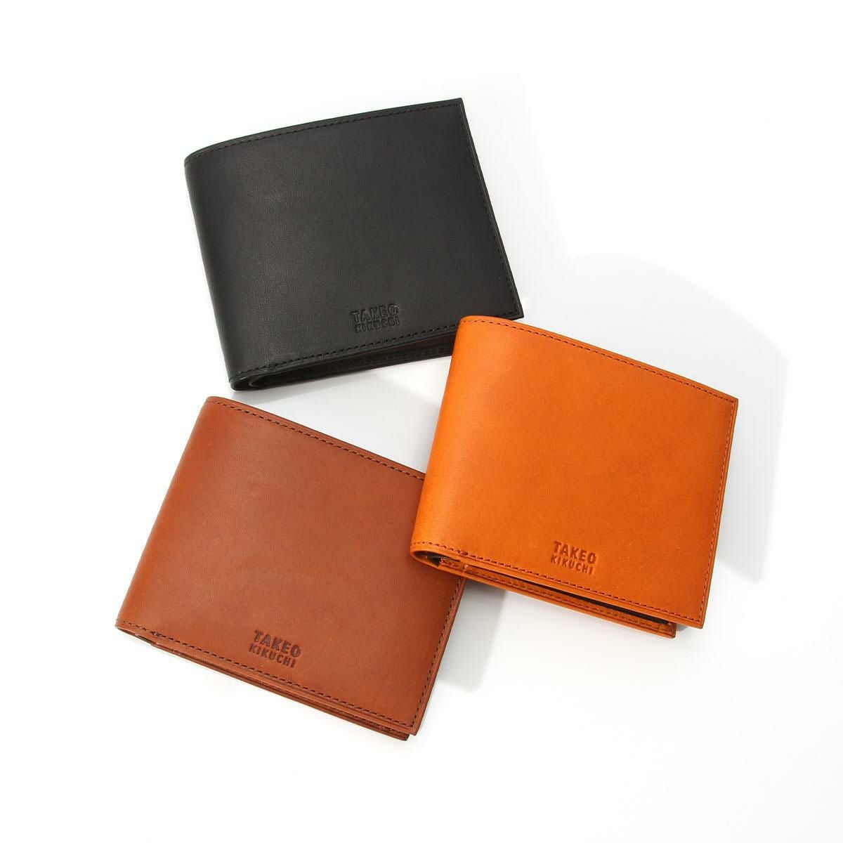 タケオキクチ ヘリテージ 二つ折り財布 TAKEO KIKUCHI tk-740605