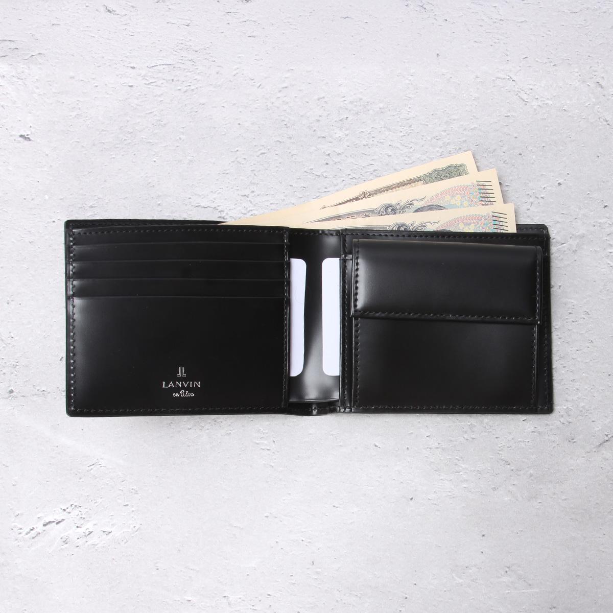 ランバンオンブルー バトラー 二つ折り財布 LANVIN en Bleu lenb-519614