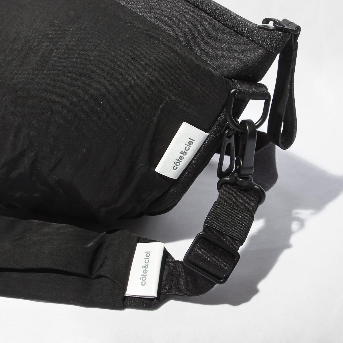 コートエシエル Orne Smooth Black コートエシエル Cote&Ciel ボディバッグ ショルダーバッグ Orne Smooth
