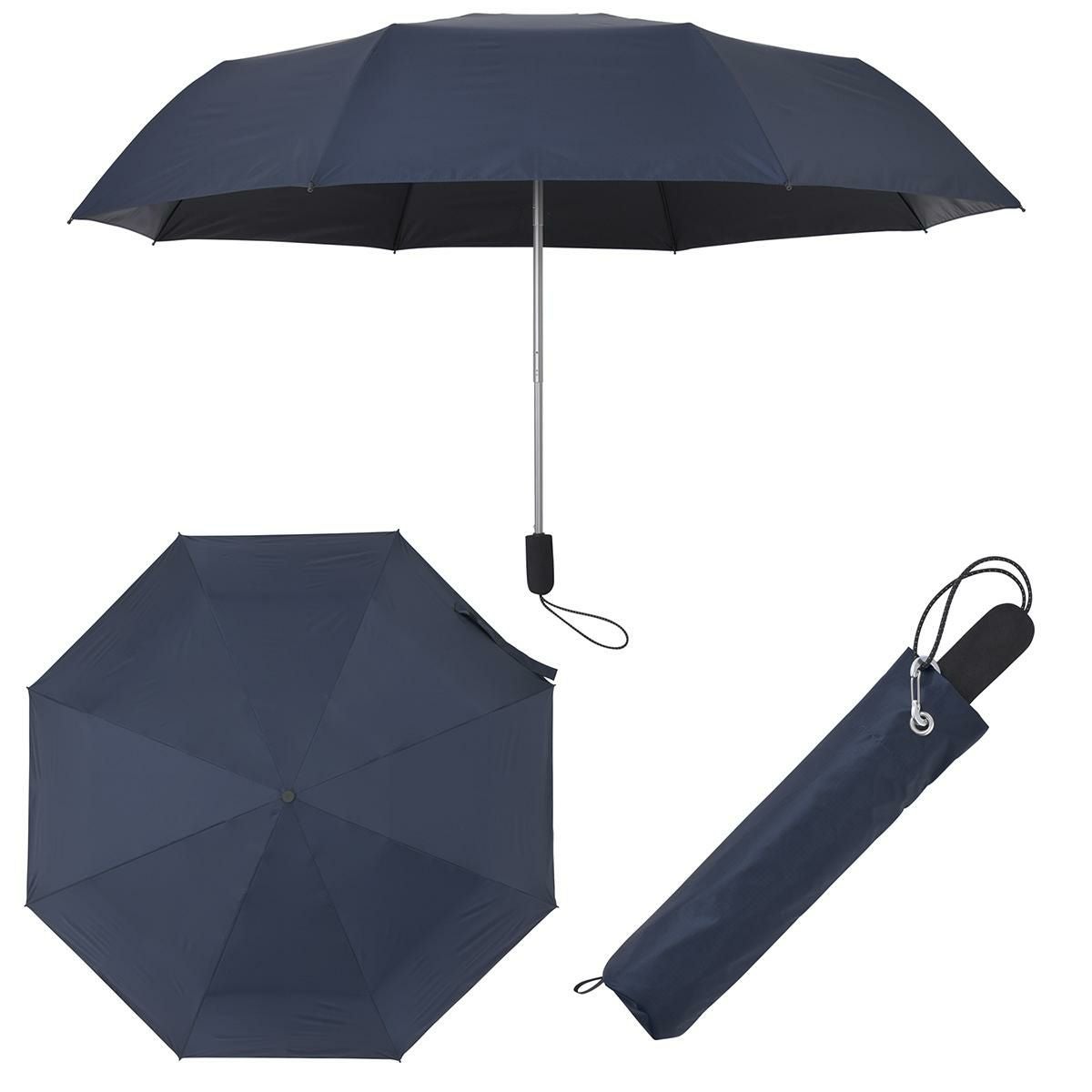 バグスロウ×アンベル タフネス ヒートブロック 折りたたみ傘 全天候型 晴雨兼用 8本骨 Amvel TOUGHNESS bugSlaw A2756