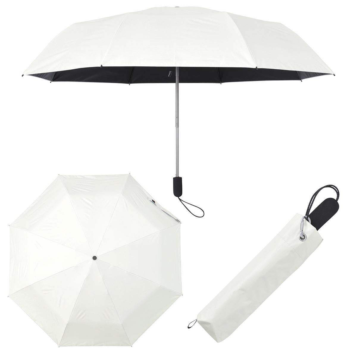 バグスロウ×アンベル タフネス ヒートブロック 折りたたみ傘 全天候型 晴雨兼用 8本骨 Amvel TOUGHNESS bugSlaw A2756