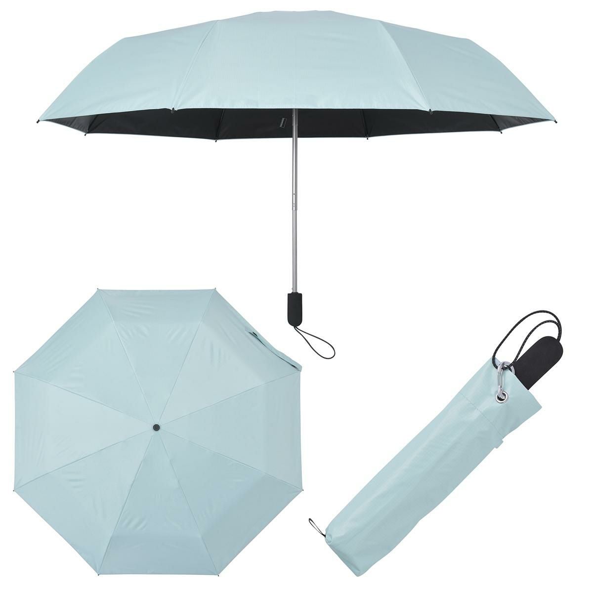 バグスロウ×アンベル タフネス ヒートブロック 折りたたみ傘 全天候型 晴雨兼用 8本骨 Amvel TOUGHNESS bugSlaw A2756