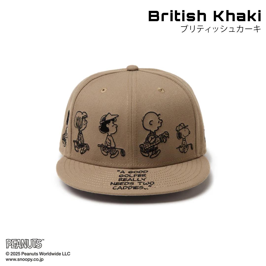 ニューエラ ゴルフ キャップ 9FIFTY PEANUTS ピーナッツ