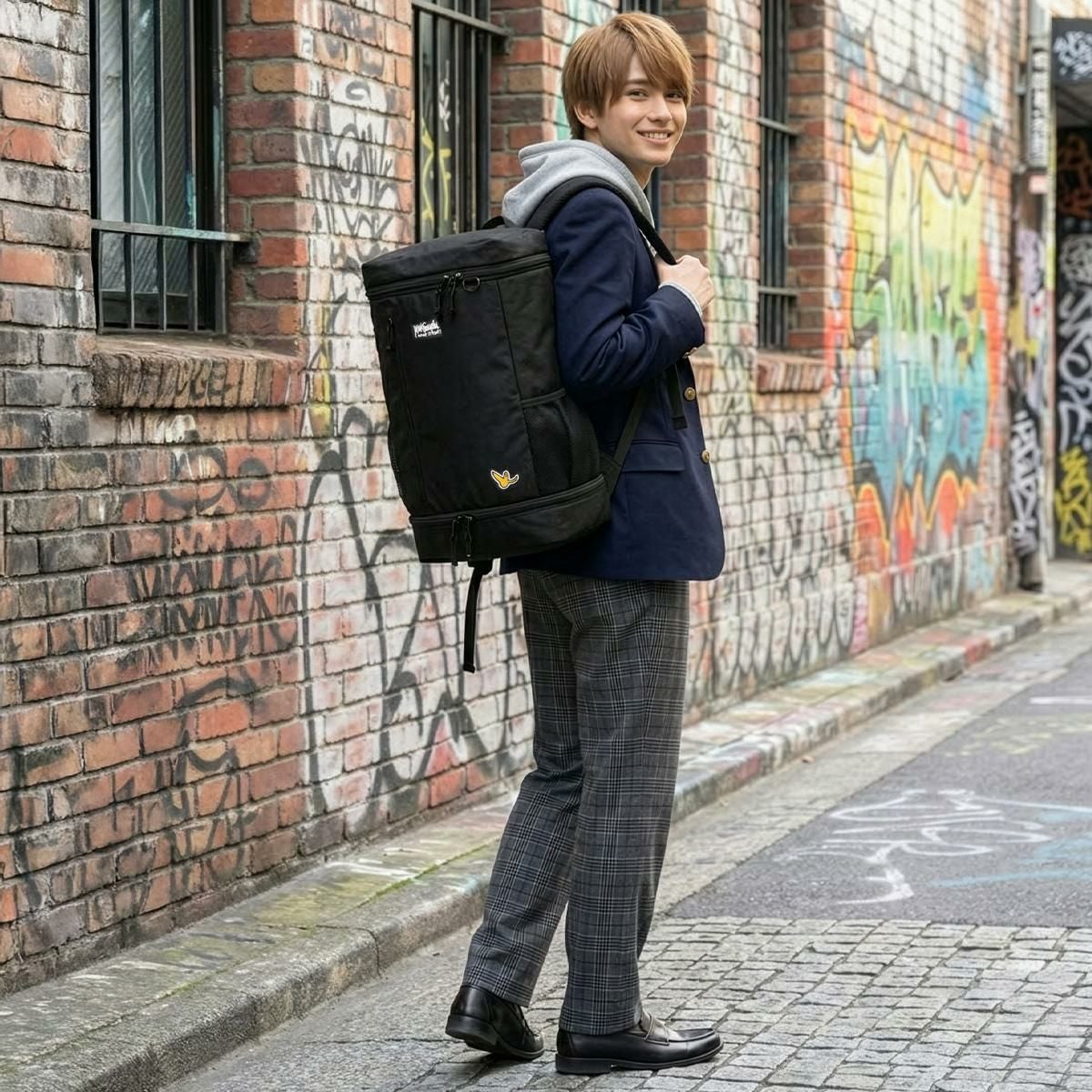 ワット イット イズント アート バイ マークゴンザレス  リュック （What it isNt）ART BY MARK GONZALES 2h9-64192