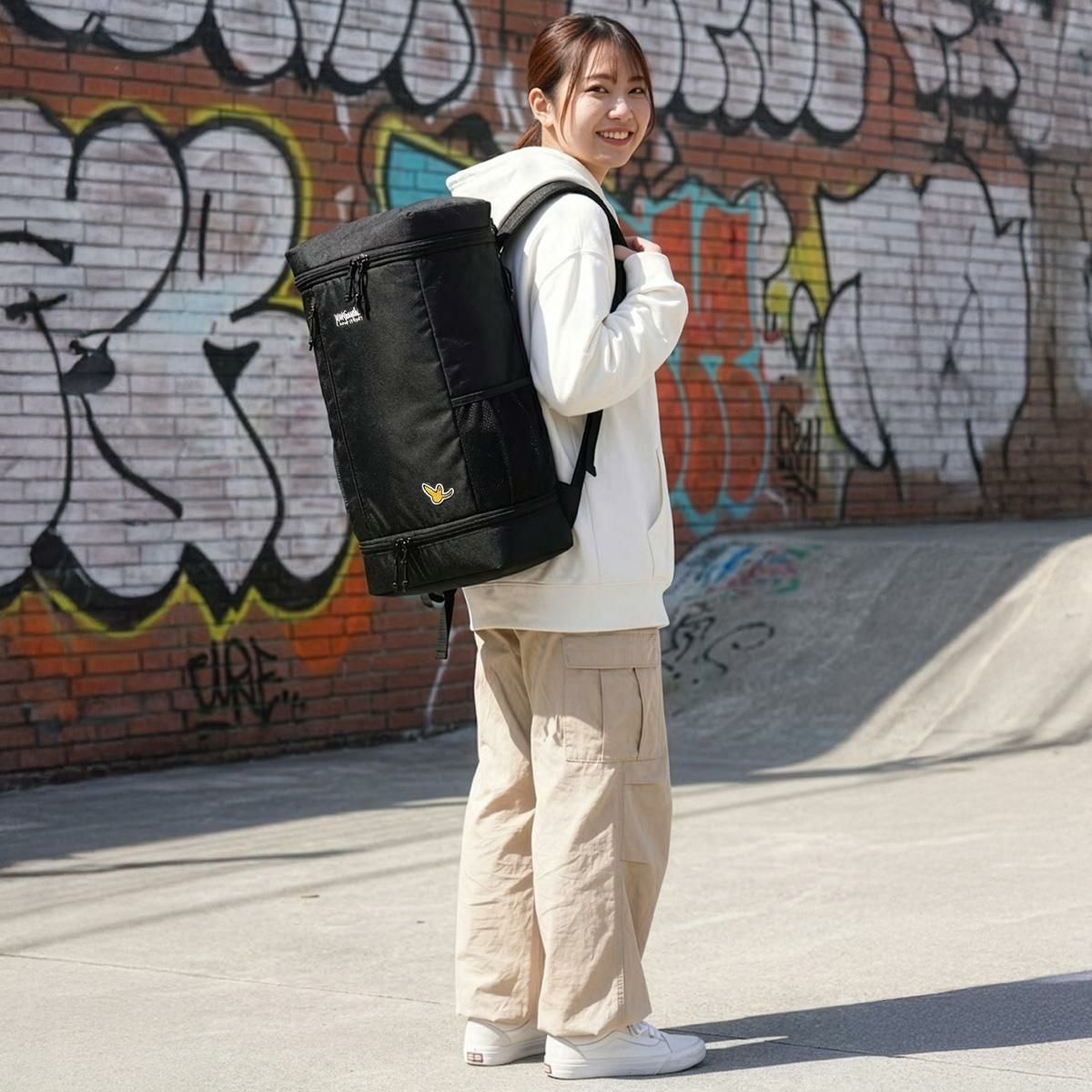 ワット イット イズント アート バイ マークゴンザレス  リュック （What it isNt）ART BY MARK GONZALES 2h9-64192