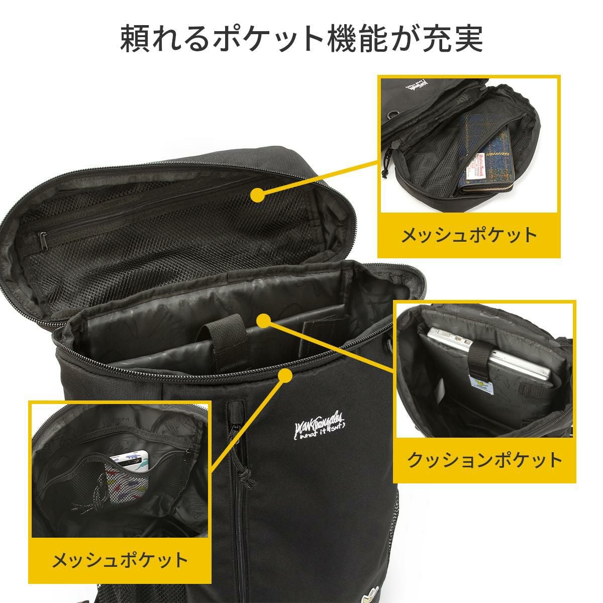 ワット イット イズント アート バイ マークゴンザレス  リュック （What it isNt）ART BY MARK GONZALES 2h9-64192