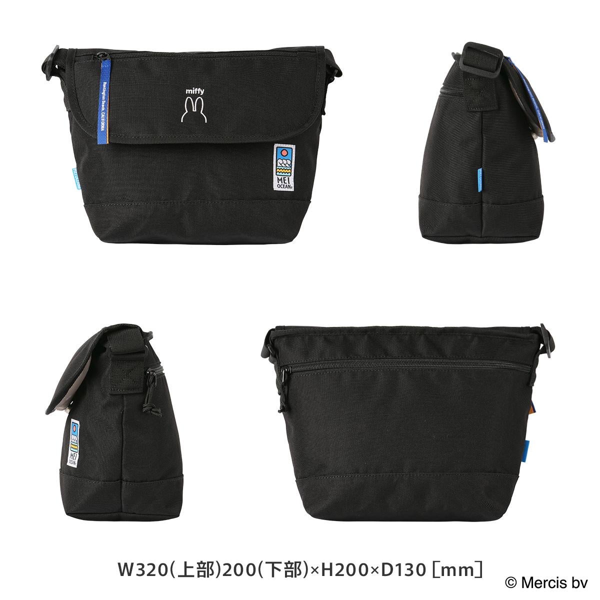 MEI OCEAN ×SNOOPY,MIFFY,KUROMI ショルダーバッグ  mei-flapshould