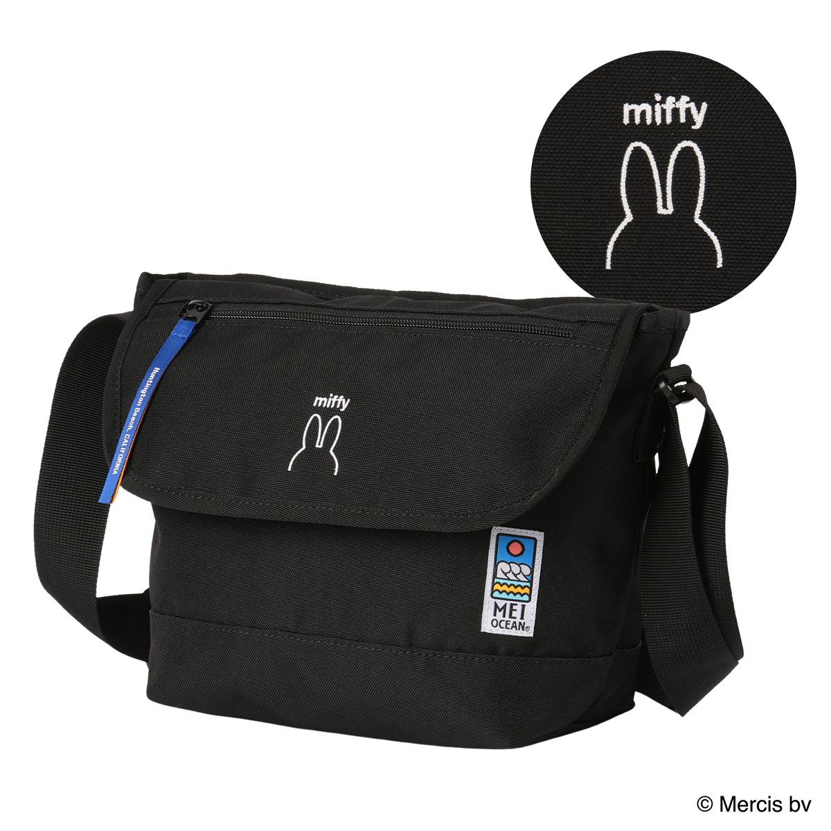 MEI OCEAN ×SNOOPY,MIFFY,KUROMI ショルダーバッグ  mei-flapshould