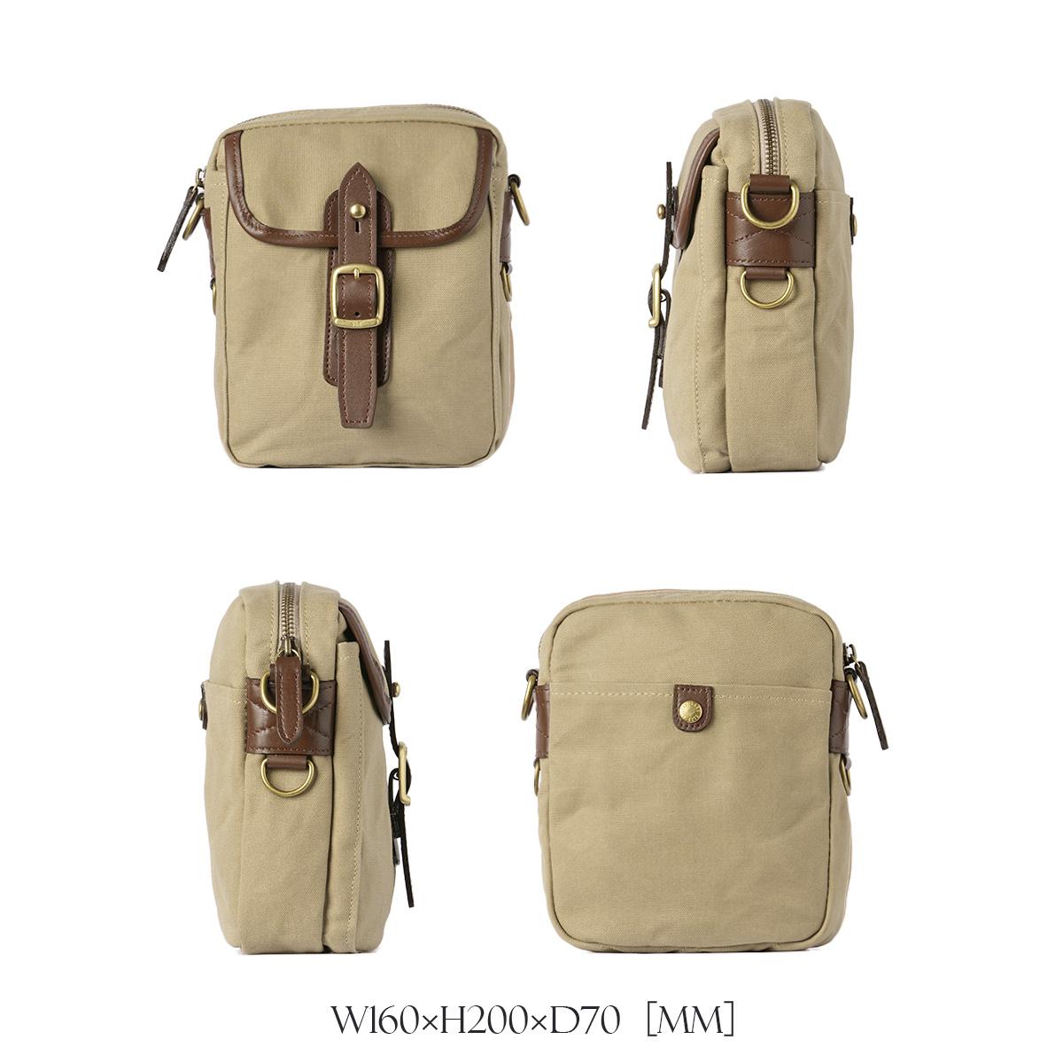 シルバーレイククラブ 帆布シリーズ ショルダーバッグ SILVER LAKE CLUB slc-130136