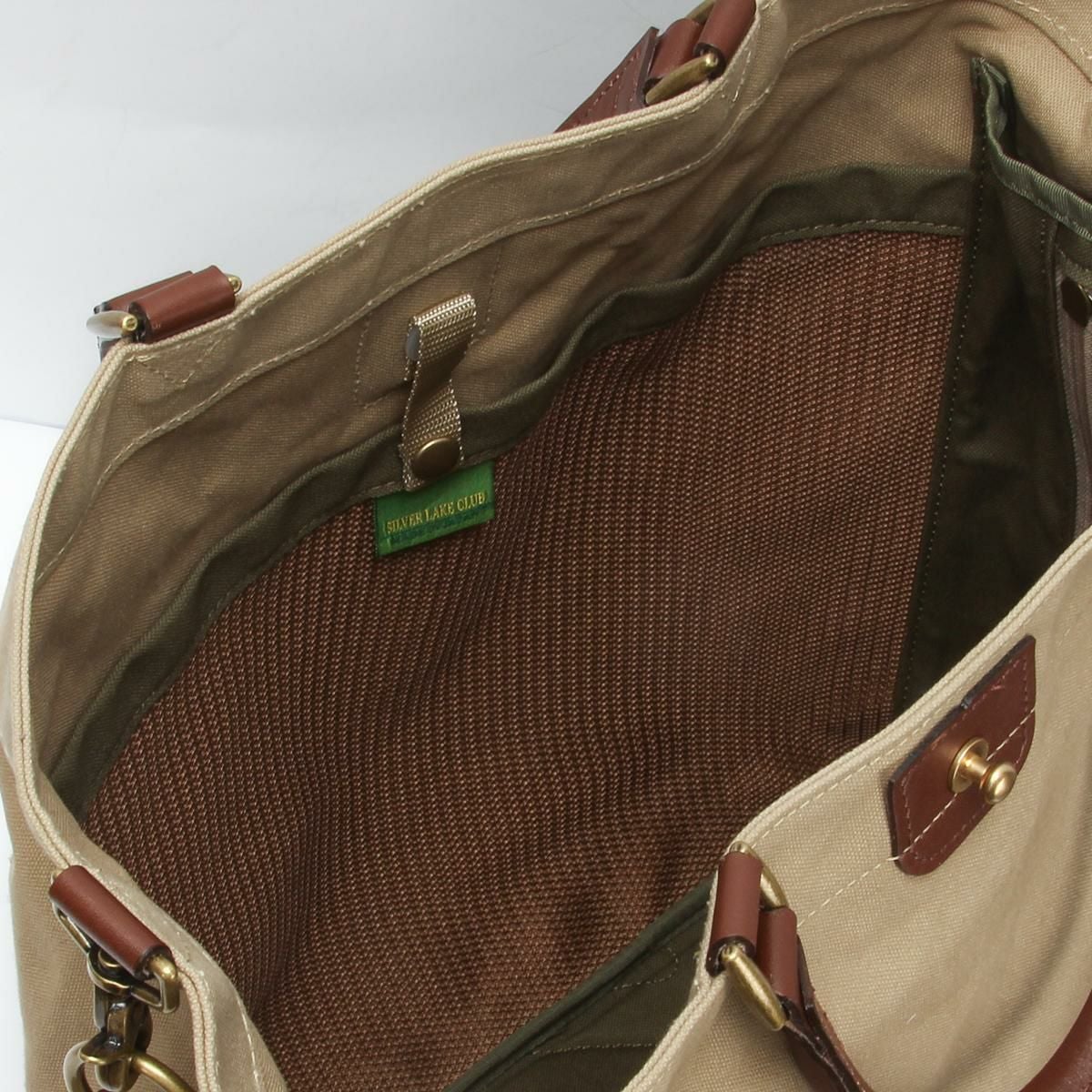 シルバーレイククラブ 帆布シリーズ トートバッグ SILVER LAKE CLUB slc-130522